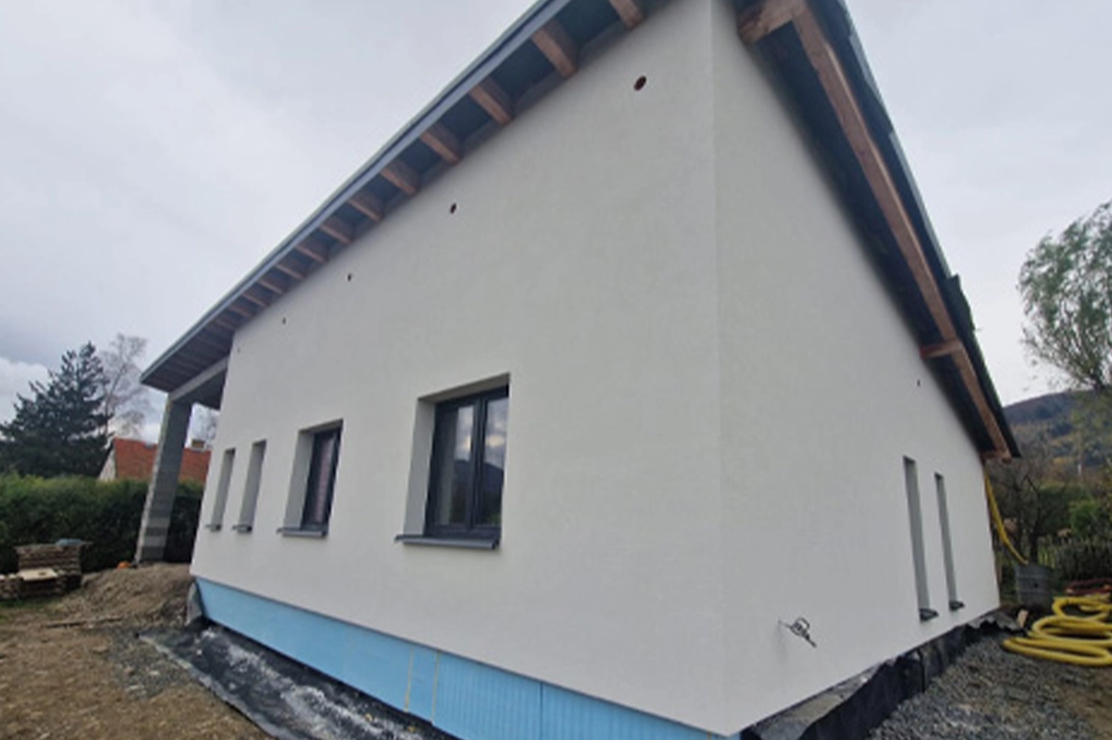 Fasáda budovy, realizace 8, Omitky Wodecki